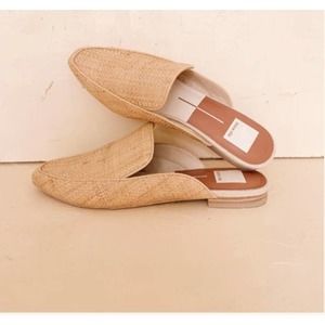 Dolce Vita Raffia Mules Size 9.5